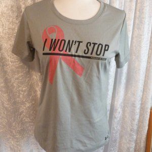 Cancer Awareness semi-fitted t- shirt short sleeve